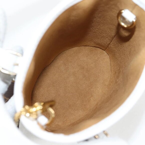 LOUIS VUITTON Monogram Nano Bucket Shoulder Bag M81489 LV Auth 127605M - Picture 11 of 14